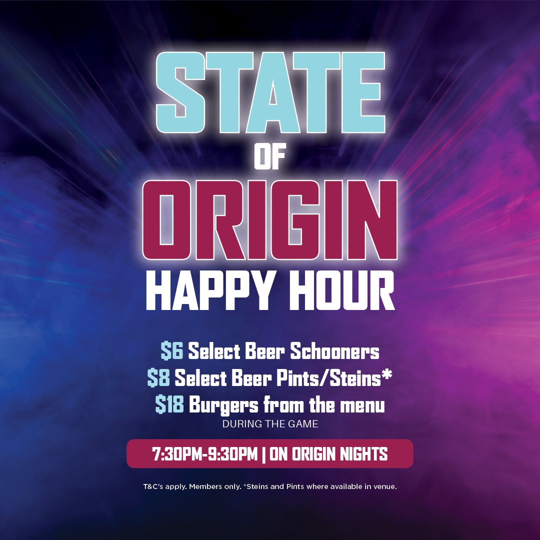 STATE OF ORIGIN @ THE CREEK