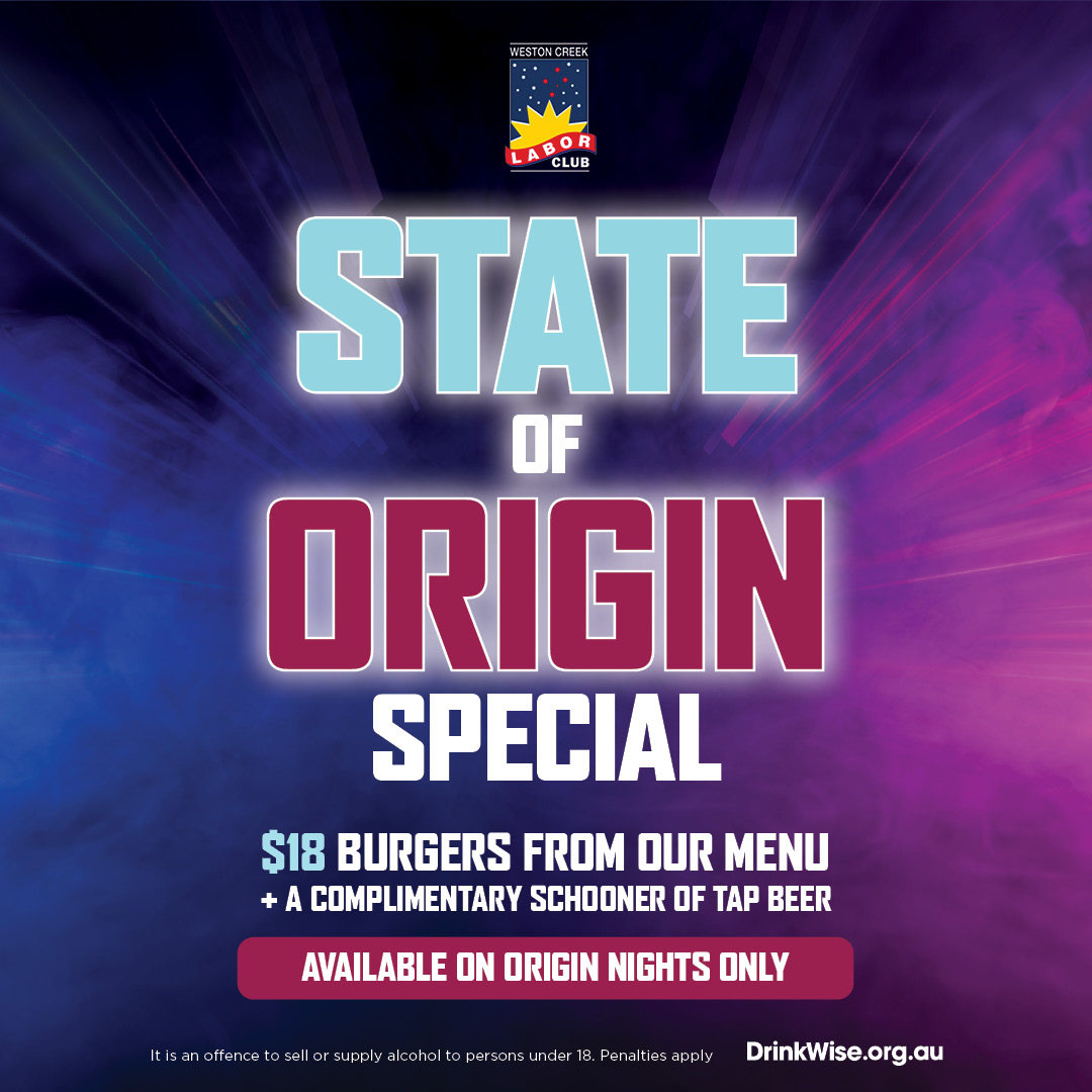 STATE OF ORIGIN @ THE CREEK