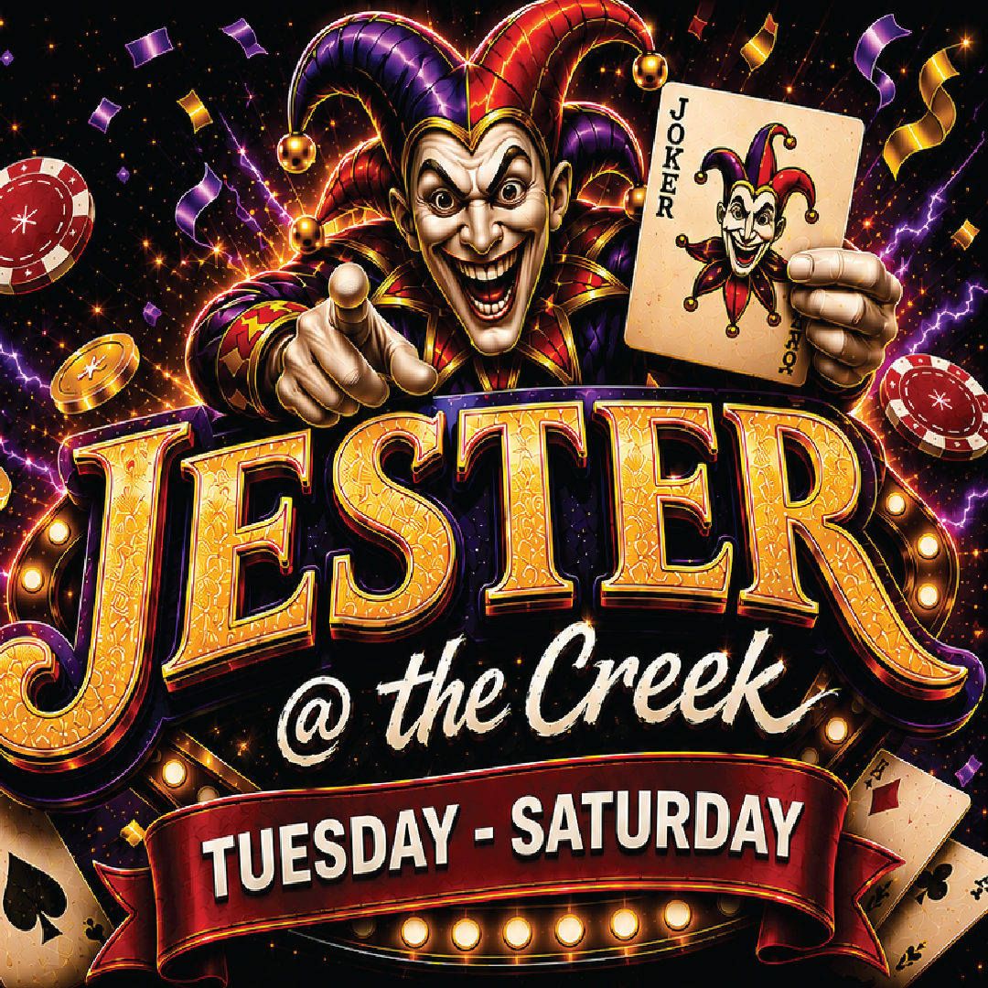 Jester @ The Creek 🎭🃏